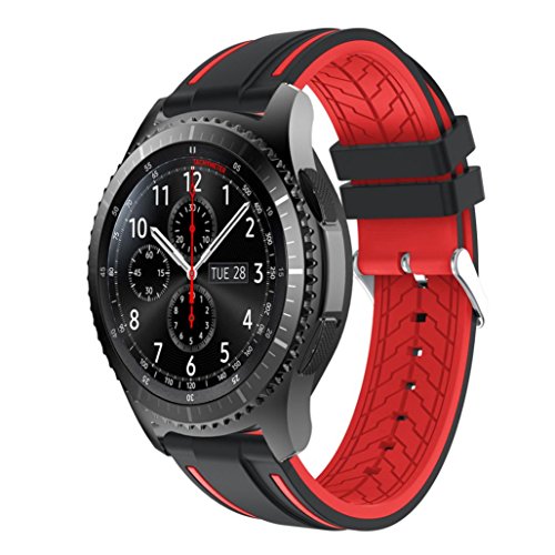 AutumnFall Bands For Samsung Gear S3 Frontier,2017 Fashion Sports Silicone Bracelet Strap Replacement Sport Wristband For Samsung Gear S3 Frontier (C)