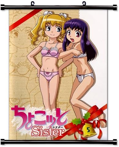 Amazon Com Chocotto Sister Anime Fabric Wall Scroll Poster 16 X