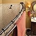 Moldiy Bathroom Shower Curtain Hooks Novelty Shower Double Glide Shower Rings, Set of 12