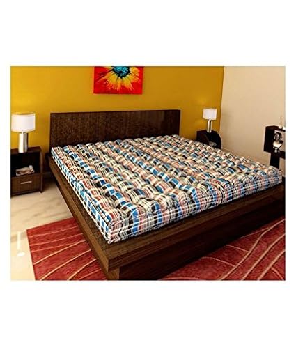 IRA Double Bed Soft cotton Mattress gadda(4 Inch)