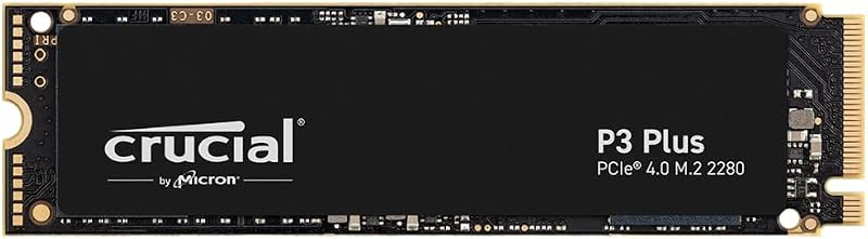 Crucial P3 Plus 500GB M.2 NVMe PCIe Gen4 SSD CT500P3PSSD8
