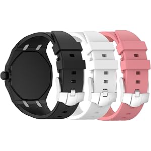 Sxmincxubo Custom Silicone Watch Band for Swatch AP Royal Pop Pocket Watch, Convertible Wrist Strap for 3'Clock Crown Orienta