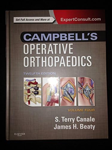 Campbell's Operative Orthopaedics, 4-Volume Set: 9780443117633