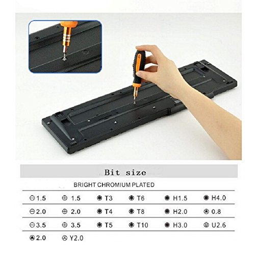 HELEISH JM-8102 22-in-1-Schraubendreher-Satz Multi-Bit-Kopf Portable Repair Fix Tool Handwerkzeuge Zubehörwerkzeug – Bild 3