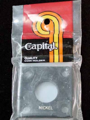Capital Plastics 2x2 Holder - NICKEL in Black