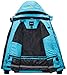 Wantdo Women's Mountain Waterproof Ski Jacket Windproof Rain Jacket