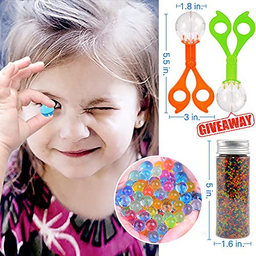 COMISU Water Beads for Kids Fine Motor Skills Toy Set 30,000 Water