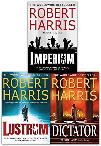 Cicero Trilogy Robert Harris 3 Books Set Collection - Dictator, Lustrum, Imperium cover