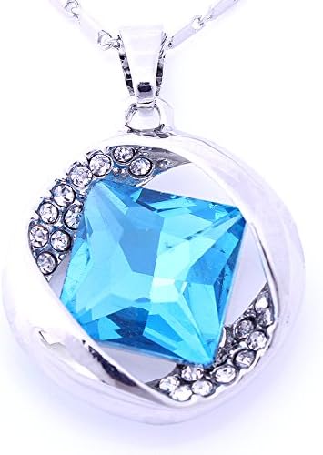 Austrian Crystal Made with Swarovski Elements Crystal Pendant Necklace with chain for Women