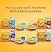 Meow Mix Simple Servings Wet Cat Food With Real Chicken And Turkey In Gravy, 1.3 Oz Cups (Pack Of 24 Cups)