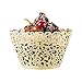 YOZATIA 60PCS Ivory Cupcake Wrappers, Lace Cupcake Liners Laser cut Cupcake Papers for Wedding/Birthday Party Decoration (ivory)