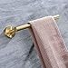 Hoooh 12-Inch Gold Towel Bar Stainless Steel Hand Towel Holder for Bathroom or Kitchen Wall Mount, A100L30-BG
