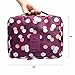 Makeup Toiletry Case,IEason Travel Cosmetic Makeup Toiletry Case Bag Wash Organizer Storage Pouch Handbag (Red)