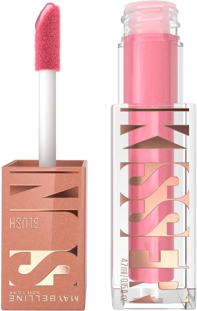 Maybelline SUNKISSER Multi-Purpose Illuminating Liquid Blush Blazing Blush 4.7ml