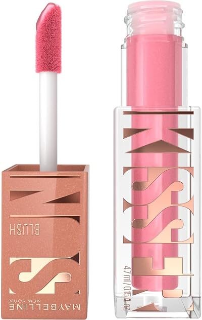 Maybelline SUNKISSER Multi-Purpose Illuminating Liquid Blush Blazing Blush 4.7ml