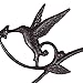 BESKIT Hanging Plant Hook Hummingbird Cast Iron Decorative Plant Hanger for Flower Basket Bird Feeder Wind Chime Lanternsthumb 4