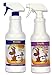 Anti Icky Poo "Unscented" Odor & P-Bath Pre-Treater Combo Quarts