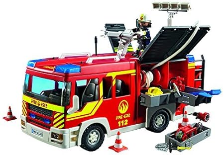 amazon playmobil fire engine