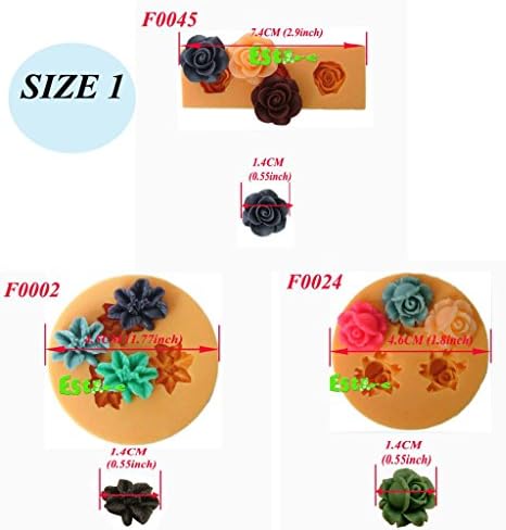 Silicone Candy Chocolate Mould DIY 3D Small Flower Mold
