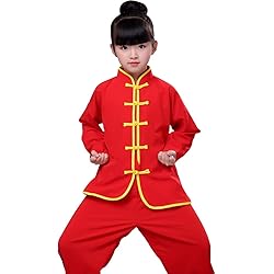 YEMYIQZ Kids Kung Fu Clothing Traditional Tai Chi