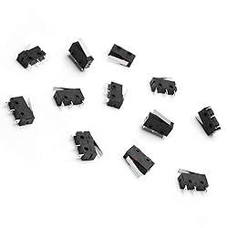 MUZHI SPDT 1NO 1NC Hinge Lever Momentary Push