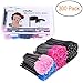 Ohuhu 300 PCS Eye Lash Brushes, Disposable Mascara Makeup Eyebrow Eyelash Wands Brush Applicator with Storage Box
