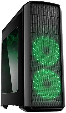 Discountedpcs GAMING PC,Intel Core I7 4790 3.6Ghz Quad Core CPU, NVIDIA GTX 960 2GB DDR5 Graphics Card, HDMI, USB3.0, 8GB 1600MHz DDR3 RAM, 1TB Hard Drive, 24x DVDRW, Corsair 430w Psu, Volcano Green, Windows 10)