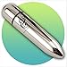 Ready and Willing Luxury Trigger Massager Powerful 10 speed waterproof with microfiber storage bag (Metallic Silver)