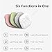 Nut3 Smart Key Finder Bluetooth WiFi Tracker GPS Locator Wallet Phone Key Anti-Lost Bidirectional Alarm Reminder (1 Pack, White)