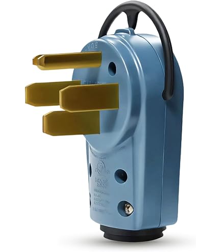 Mighty Cord Ersatzsteckhülse A10-R30VP – 30 A, Kardiert, Mit Griff – Für Einfachen Austausch