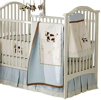 cow crib bedding set