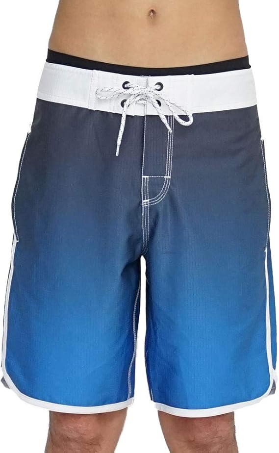 Amazon 水着 サーフパンツ メンズ 水陸両用 Heleiwaho ヘレイワホ ボードショーツ Scallop 19インチ 海パン 大きいサイズ 黒 ショートパンツ 通販