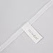 Deconovo White Sheer Curtains 63 Inch Length Grommet Voile Drape Curtains for Living Room 2 Panels 52x63 Inch