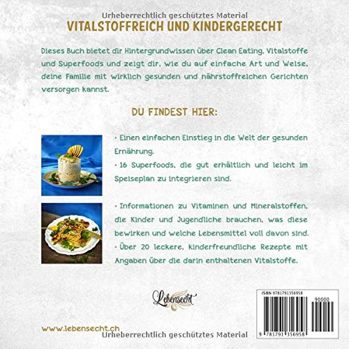 [- Clean Eating mit Superfoods - KIDS: Vitalstoffreich & Kindergerecht -]