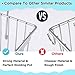 FaayFian Wall Mounted 3-in-1 Kitchen Sponge Holder, Stainless Steel Bathroom Shelf Storage Organizer, Soap Scrubbers Holder + Dish Cloth Hanger, Bathroom Shower Caddy, Kitchen Sink Caddy