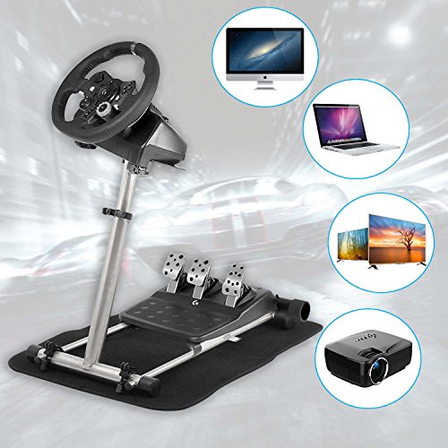 Pro Racing Wheel Simulator Stand for Logitech G29/G920 & G25/G27 Adjustable 360°Stepless