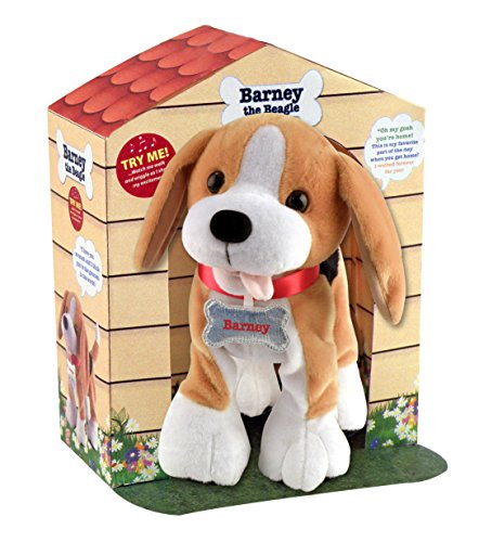 Chantilly Lane Barney Beagle Plush, 12