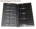 Penny Passport Souvenir Penny Collecting Book for Coins Fits 36 Pressed Pennies and 8 Pressed Quarters or Nickels