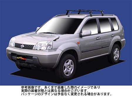 Amazon システムキャリア エクストレイル 型式 T30 ベースキット 1台分 タフレック Tufreq Vb6 Fda5 J06ニッサン 日産 Nissan ステー フット 車 バイク