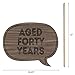 Big Dot of Happiness 40th Milestone Birthday - Birthday Photo Booth Props Kit - 20 Count