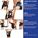 WITKEEN Knee Brace for Meniscus Tear/Arthritis/ACL/Joint Support Premium Knee Brace for Meniscus Tear/Arthritis/ACL/Joint Support with Patella Stabilizer Knee Braces for Women/Men