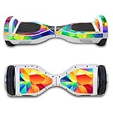 FBSport 6.5 inches Self Balancing Scooter Sticker Decal Protective Vinyl Skin Two Wheels Wrap Cover Case Hoverboard Multicolor