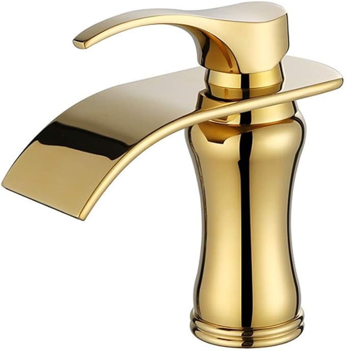 Grifo del lavabo del baño con una sola manija grifo de baño de lujo