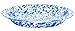 Crow Canyon Home Enamelware Pie Plate, 10 inch, Blue/White Splatter