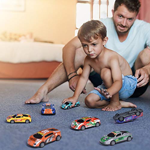 FORMIZON 10 Stück Mini Auto Spielzeug, Spielzeugautos, Mini Auto Set Rennauto, Pull Back Autos Spielzeug Autos für Kleinkinder ab 3 4 5 Jahren Jungen Mädchen, Buntes Kleine Geschenk für Kinder – Bild 8