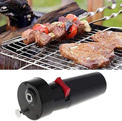 outdoor charcoal bbq grill with rotisserie