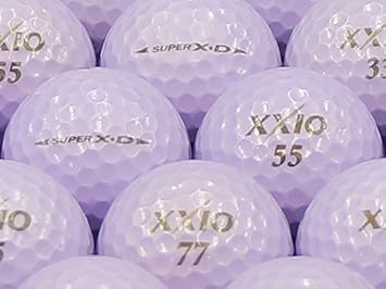 Amazon Abランク ロゴあり ゼクシオ Super Xd プレミアムパープル 1個 ロストボール ゼクシオ Xxio ゴルフ ボール