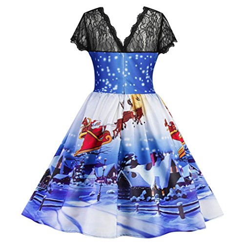 Women Dress Christmas Daoroka