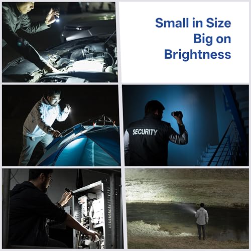 Torch Light Rechargeable WUBEN C3 Flashlights 1200 Lumen Led Rechargeable Torch Light 6 Modes Super Bright, IP68 Waterproof Torch, Best for Camping, Outdoor, Emergency, Everyday Carry, Gifts for Men
