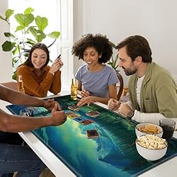for MTG Playmat with Stitched Edges, 24 x 14 inches